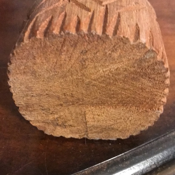 Vintage hand carved deity statue figure elf warrior foo - Picture 14 of 15